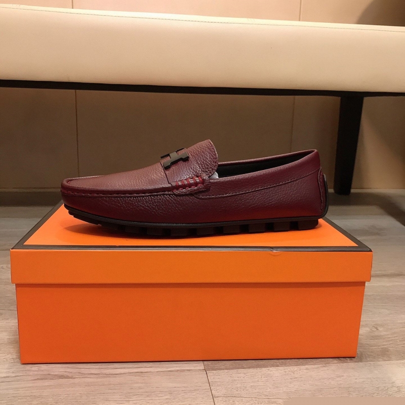 H**mes leather shoes